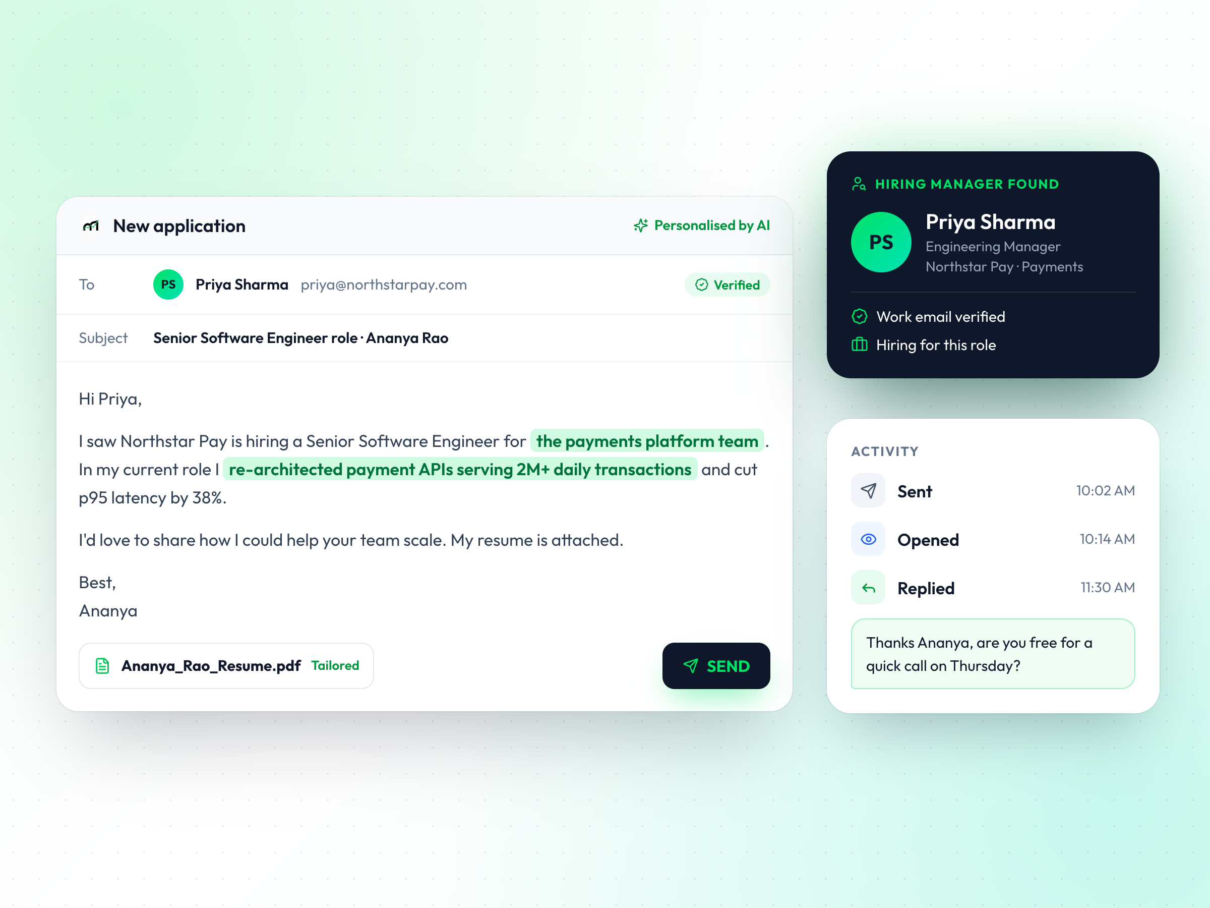 Inbox Apply Agent in MindMyJob