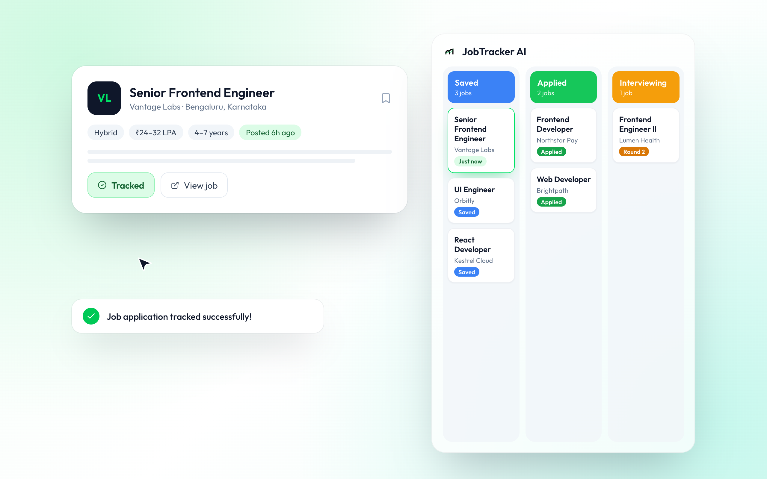 One Click to Track
